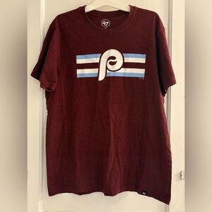 47 Brand Philadelphia Phillies Tee Size Large